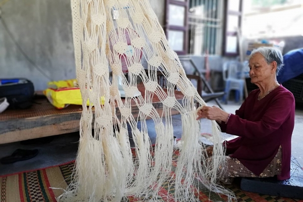 Nghề đan võng ngô đồng ở Cù Lao Chàm