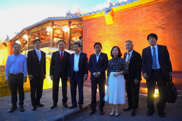 A delegation from Kanagawa prefecture visits Hoi An