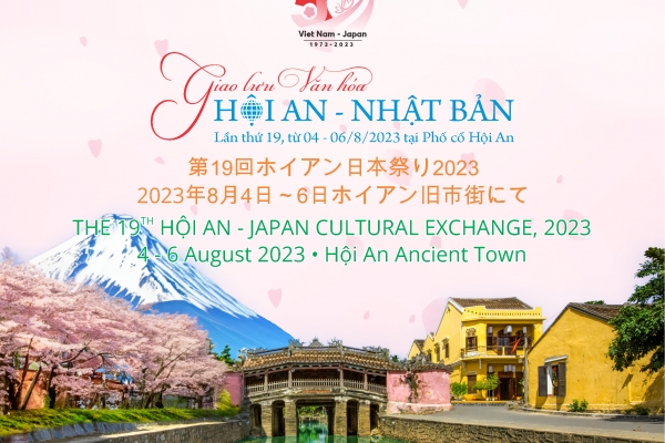 Chương trình “Giao lưu văn hóa Hội An - Nhật Bản lần thứ 19, năm 2023”