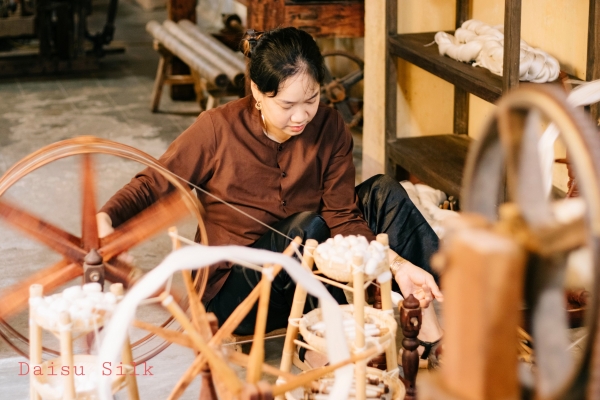 Daisu silk – Nơi hồi sinh và bảo tồn nghề lụa tơ tằm tại hội an