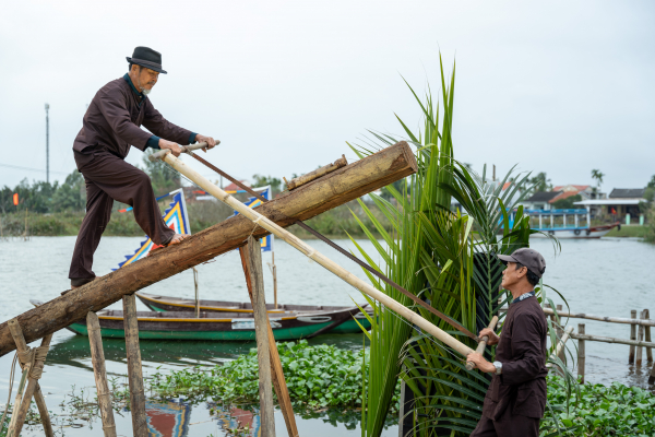 Hội An's traditional crafts and folk art are highlighted through the Kim Bồng Traditional Craft Village Festival