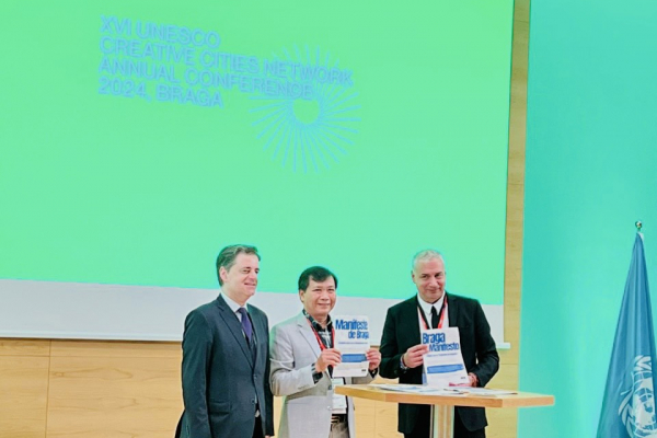Hội An signs the Braga Joint Declaration on Creativity and Cultural Preservation