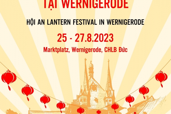  Information about the 3rd Hoi An lantern festival, 2023 in Wernigerode city, Germany
