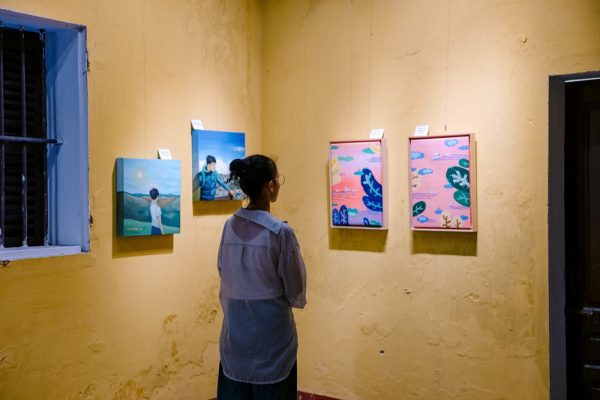 Information art exhibition by Gwangyang artists in Hội An