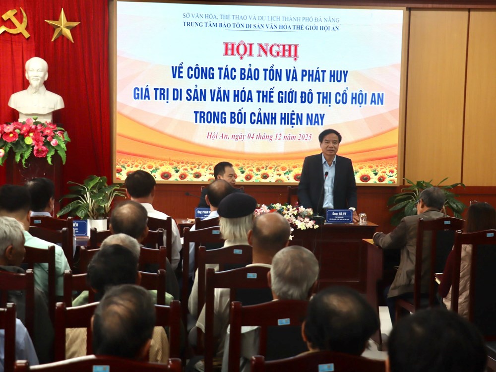 Tham vấn ý kiến công tác bảo tồn, phát huy bền vững di sản Hội An trong bối cảnh mới - ảnh 2