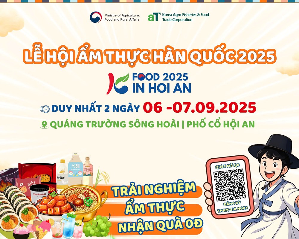 Đến Hội An, trải nghiệm hương vị và văn hóa ẩm thực Hàn Quốc  - ảnh 1